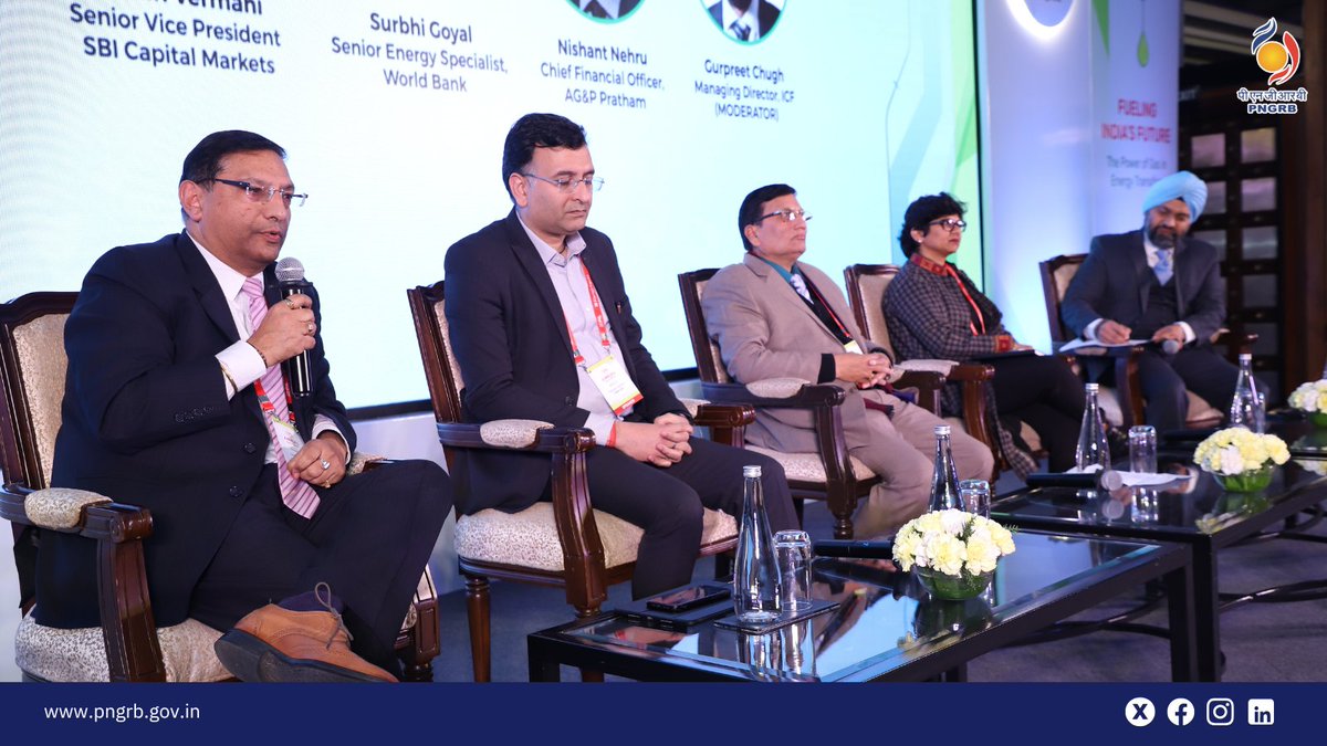 PNGRB_'s tweet image. The #PipelineInfrastructure Ltd. in association with #ETEnergyWorld and knowledge partner S&amp;amp;P Global had Annual Gas Forum 2025 on 17th January 2025. (1/7)