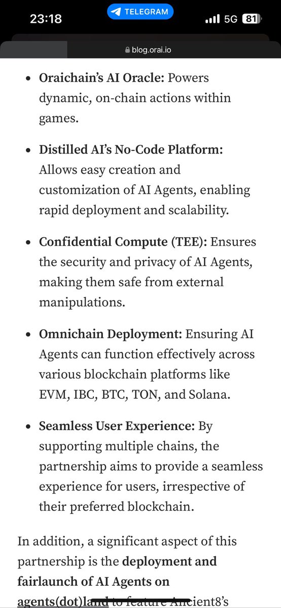 <a href="/beaniemaxi/">Beanie</a> You should definitely take a look at $Max and what is being built out of <a href="/agentsdotland/">agents(dot)land</a>. Real ai with real tech and TEE giving only the agents control of their wallets.  Giving people real opportunities to create real ai agents, and it’s just getting started