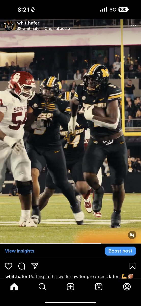 Whit Hafer (@whit_hafer) on Twitter photo Putting in the work now for greatness later. 💪🏈 #ETT #MIZ <a href="/MizzouFootball/">Mizzou Football</a>
<a href="/MizzouAthletics/">Mizzou Athletics</a> Putting in the work now for greatness later. 💪🏈 #ETT #MIZ <a href="/MizzouFootball/">Mizzou Football</a>
<a href="/MizzouAthletics/">Mizzou Athletics</a>