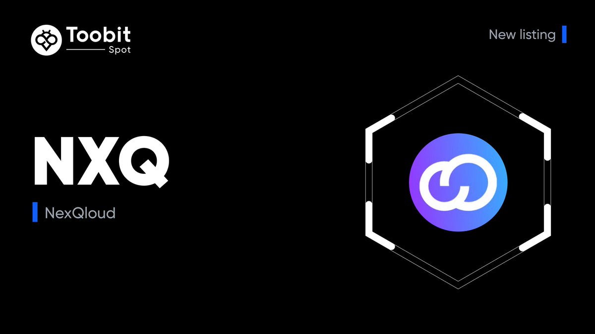 Toobit_official's tweet photo. Newlisting alert🚨
#NXQ will be spot-listed on #Toobit!🤩
@nexqloud_io

💰Deposit Opens at ▶️ 24th Jan, 2025(UTC)
💱Spot Trade Opens at ▶️ 27th Jan, 8.00 AM 2025 (UTC)
💸Withdrawal Opens at ▶️ 28th Jan, 2025 (UTC)

Learn more👇
https://t.co/owBXOKL1r0

#NEXQLOUD #ToobitNewLIsting