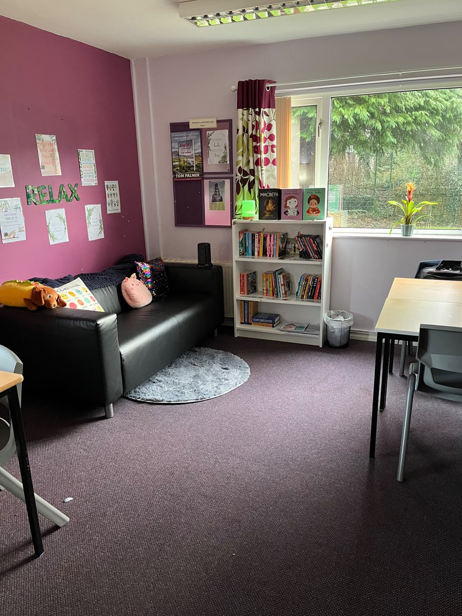 Staff and students are settling well at their new ‘home’ hub based at Colne Valley High School #ThisisAP