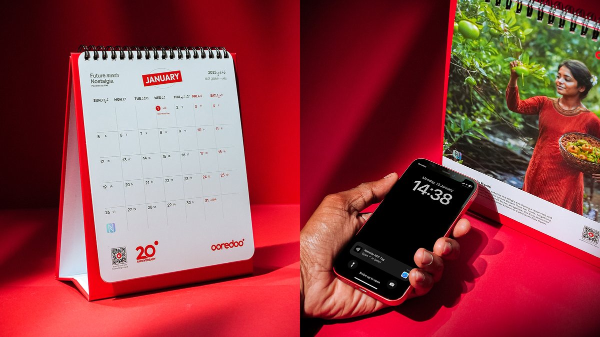 Not your everyday visuals on a calendar! 😆

<a href="/OoredooMaldives/">Ooredoo Maldives</a>  Calendar brings your fav and most interesting folklore characters to life this year.

Browse through the complementary merch and website paired up with the calendar ⚡️

Explore more here 📲 aifolktales.ooredoo.mv