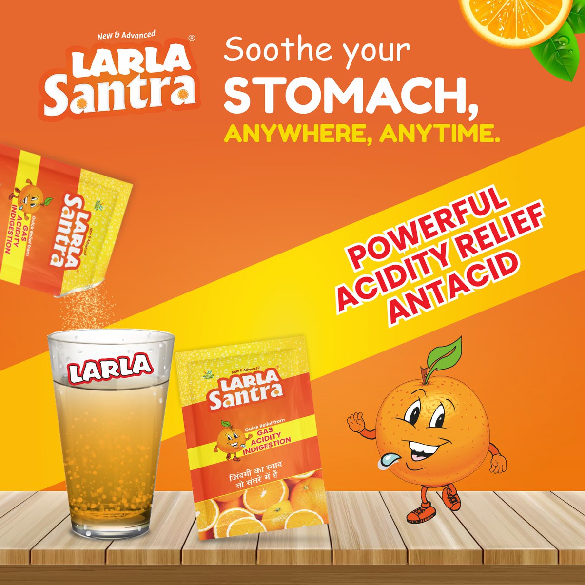 larlajeera's tweet image. Refresh your digestion with Larla Santra! 🍊 Enjoy quick relief from gas, acidity, and indigestion with the refreshing orange flavor. A natural way to support your digestive health, anytime, anywhere! 🌿✨ 

#LarlaSantra #DigestiveRelief #AciditySolution #HealthyLiving