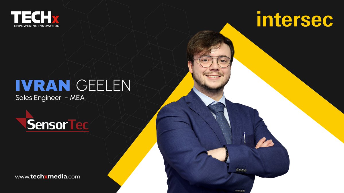 TECHxMediaUAE's tweet photo. Ivran G., Sales Engineer at @Sensorteceu , shares the excitement of SensorTec's remarkable achievement at the Intersec Awards 2025 in this exclusive TECHx Media interview.
Watch Now: https://t.co/qlcumjaT6H
#sensortec #intersec2025 #techxmedia #mediapartner #winner #award #media https://t.co/XU3BHoq8IX