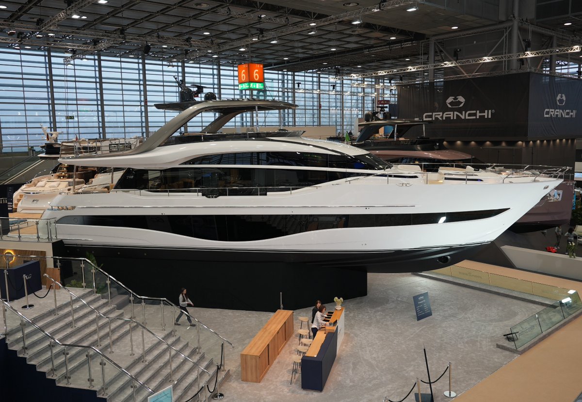 PrincessYachts's tweet photo. The 2025 Princess Yachts display at boot Düsseldorf, where Distinction in Detail takes centre stage, showcasing our exceptional line-up of luxury yachts.

#distinctionindetail https://t.co/t6Nd3RHGcG