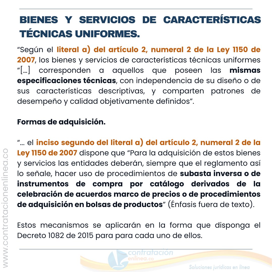 contrataenlinea's tweet photo. 📑BIENES Y SERVICIOS DE CARACTERÍSTICAS TÉCNICAS UNIFORMES. Colombia Compra Eficiente explicó cuáles son y formas de adquisición.

👨‍✈️SERVICIO DE VIGILANCIA. La modalidad de selección más adecuada es la LICITACIÓN PÚBLICA https://t.co/S7RUtUocAI https://t.co/RQUzY15Cpv