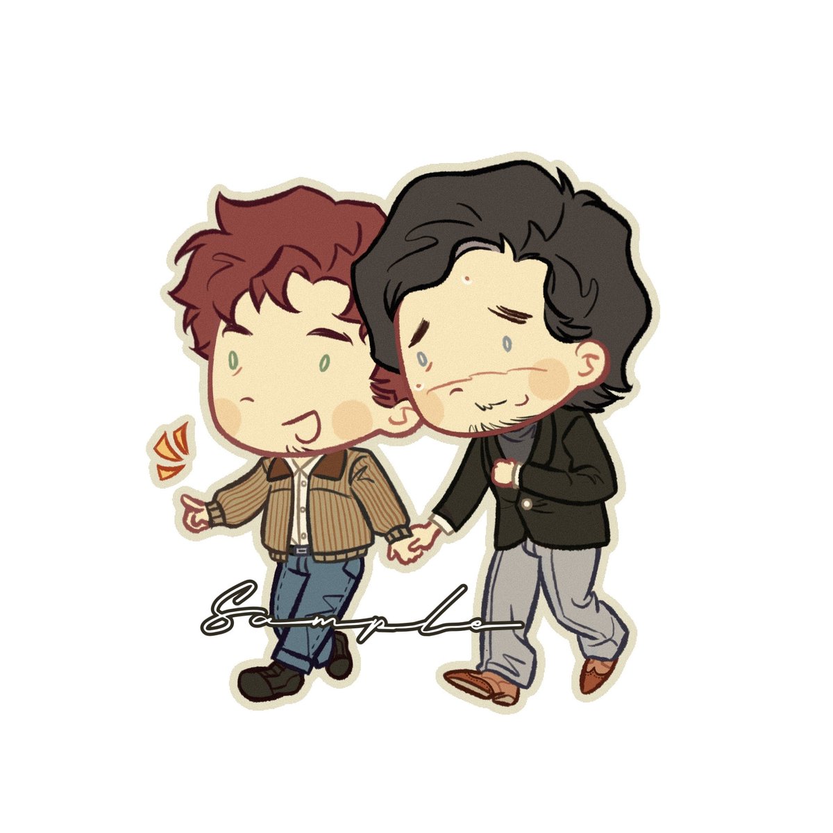 New year but the same pair of occp as before

#OC #ocart #originalcharacter #doodle