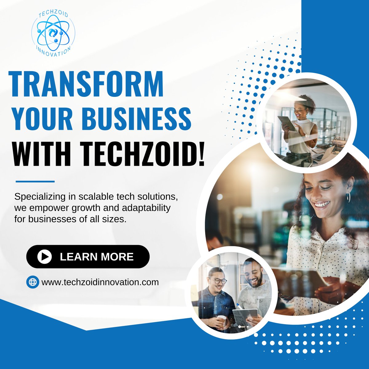 TechzoidNG's tweet image. 🌟 Learn more at techzoid.com 🌟

#TechSolutions #BusinessGrowth #Innovation #ScalableTech #Adaptability #TechForSuccess #GrowWithTechzoid #DigitalTransformation #FutureReady #BusinessInnovation #TechSavvy #TechStrategy #SmartGrowth #ScaleUp #Entrepreneurship