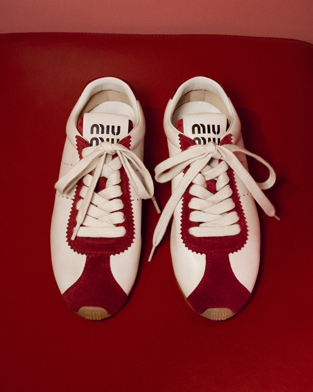◆入手困難◆【MiuMiu】Plume mordore カーフスキン スニーカー MIU MIU JAPAN on X: 