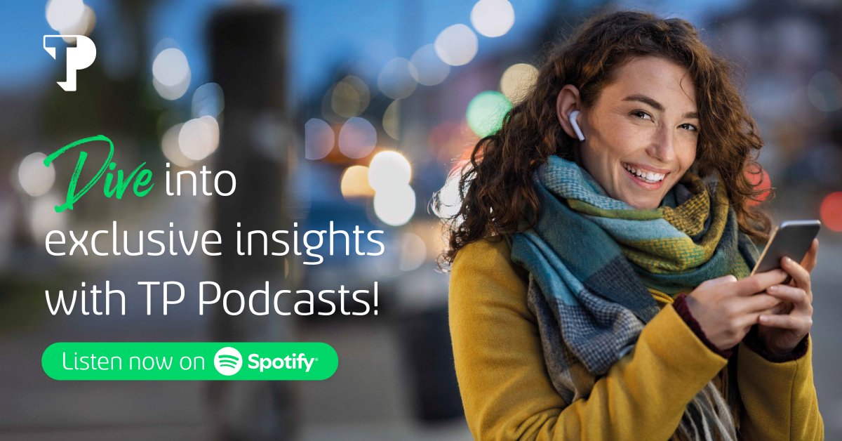 wearetpgroup's tweet photo. Learn about the latest trends and success stories in the business world with our insightful podcasts.
Join industry leaders and experts as they share their journeys and insights. Listen now and stay ahead! https://t.co/Pb99TLx069
#TPonSpotify #InspiredToBeTheBest https://t.co/xUrDVVJ6Ho