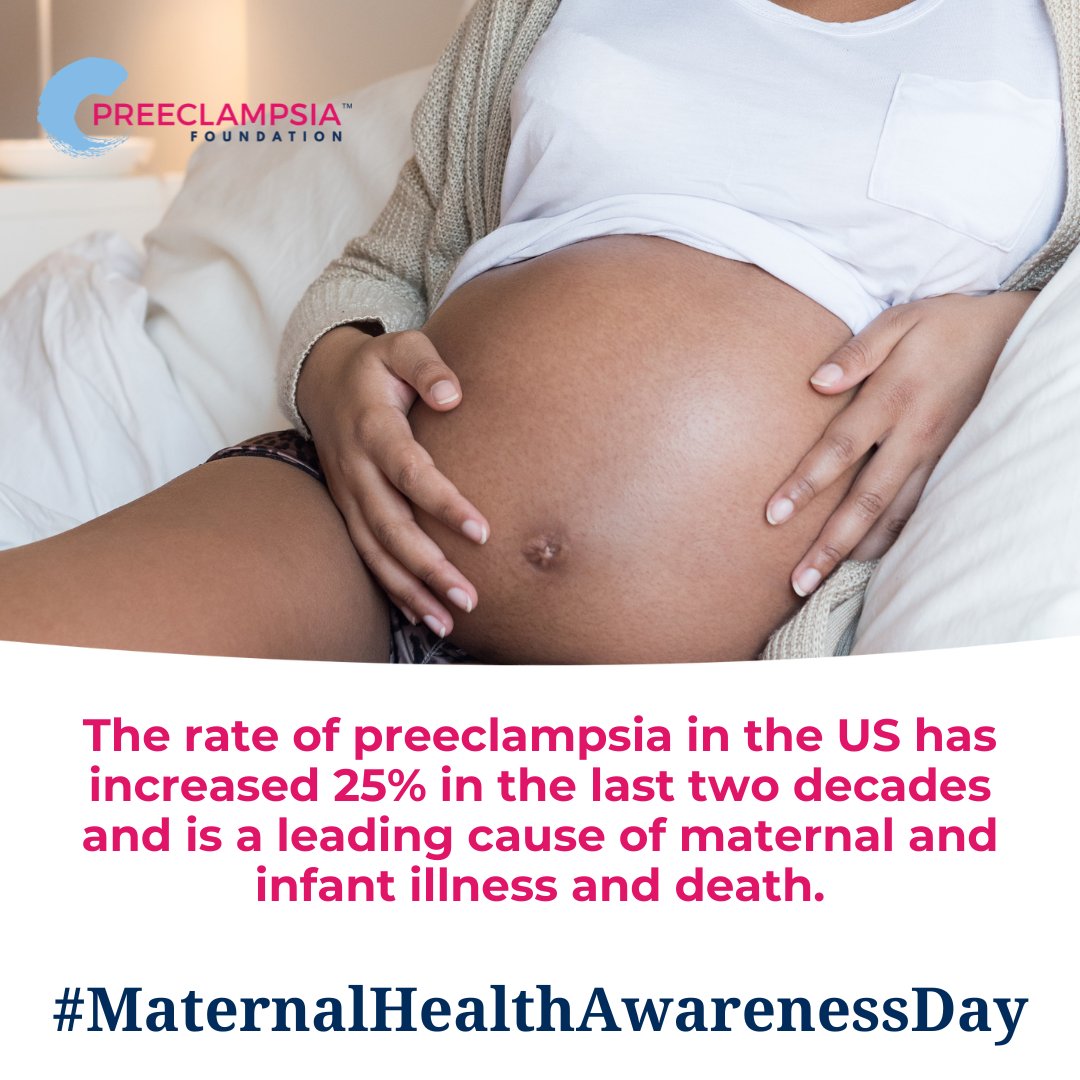 preeclampsia's tweet photo. Today is #MaternalHealthAwareness Day. Preeclampsia &amp; other hypertensive disorders of pregnancy are life-threatening and the leading cause of illness and death for moms and babies.

Share these graphics to your feed to spread awareness of #preeclampsia #eclampsia, #HELLPsyndrome https://t.co/oczfG45old