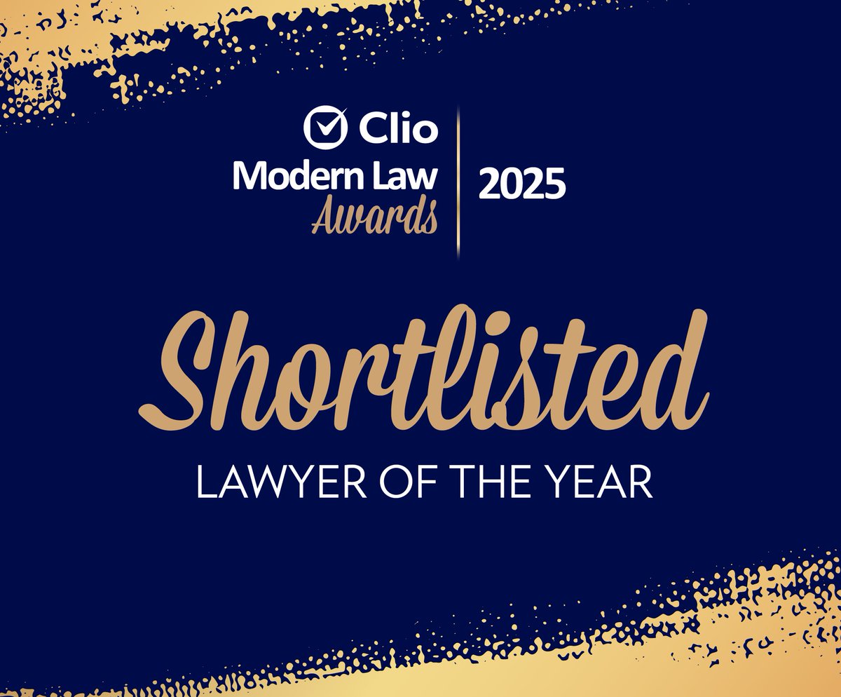 HCCSolicitors's tweet photo. We are proud to share that HCC have been shortlisted for Law Firm of the Year and Lawyer of the Year at the Clio Modern Law Awards 2025

This recognition reflects the outstanding work and dedication of our incredible teams, as well as the trust we’ve built with our clients. https://t.co/NaaY69TsAL