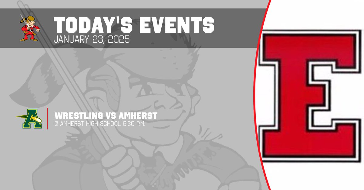 Tickets for <a href="/WrestlingElyria/">Elyria Wrestling</a> at Amherst are available at …rststeelecomets.hometownticketing.com/embed/all or at the gate

Live stream of the matches can be found by visiting youtube.com/CometsLive