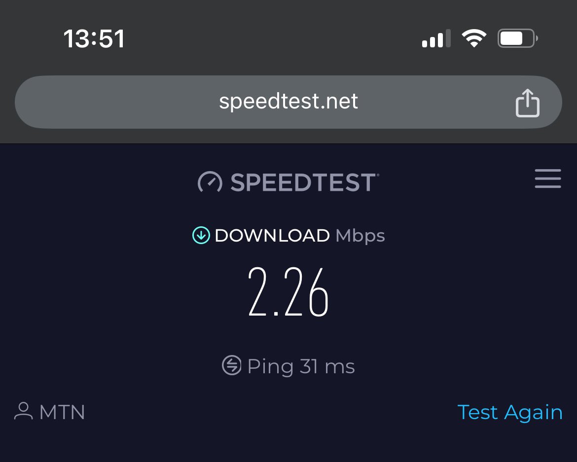 MakaCylar's tweet photo. @MTNza guys why is my speed this low while I pay for 20mbs line. I work from home this is ridiculous. I can't even hear clients speak https://t.co/8dVno4lqMf