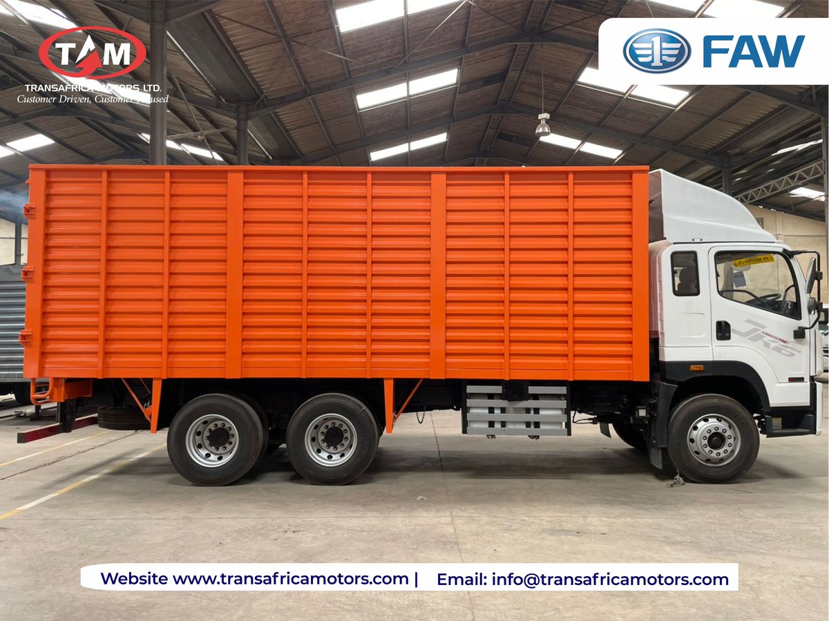 TAM_KENYA's tweet photo. Designed for performance and built for durability!
New FAW JK6 6x4, Efficiency Redefined.

#FAW #FAWJK6 #ReliableTrucks #FawTrucks #HeavyDutyPerformance #foryouシ #trucksinkenya #EfficientTrucks #rigidtruck #fuelefficient #No1TruckBrand
#distrubutiontrucks #CommercialTrucks https://t.co/2pgjDXd350
