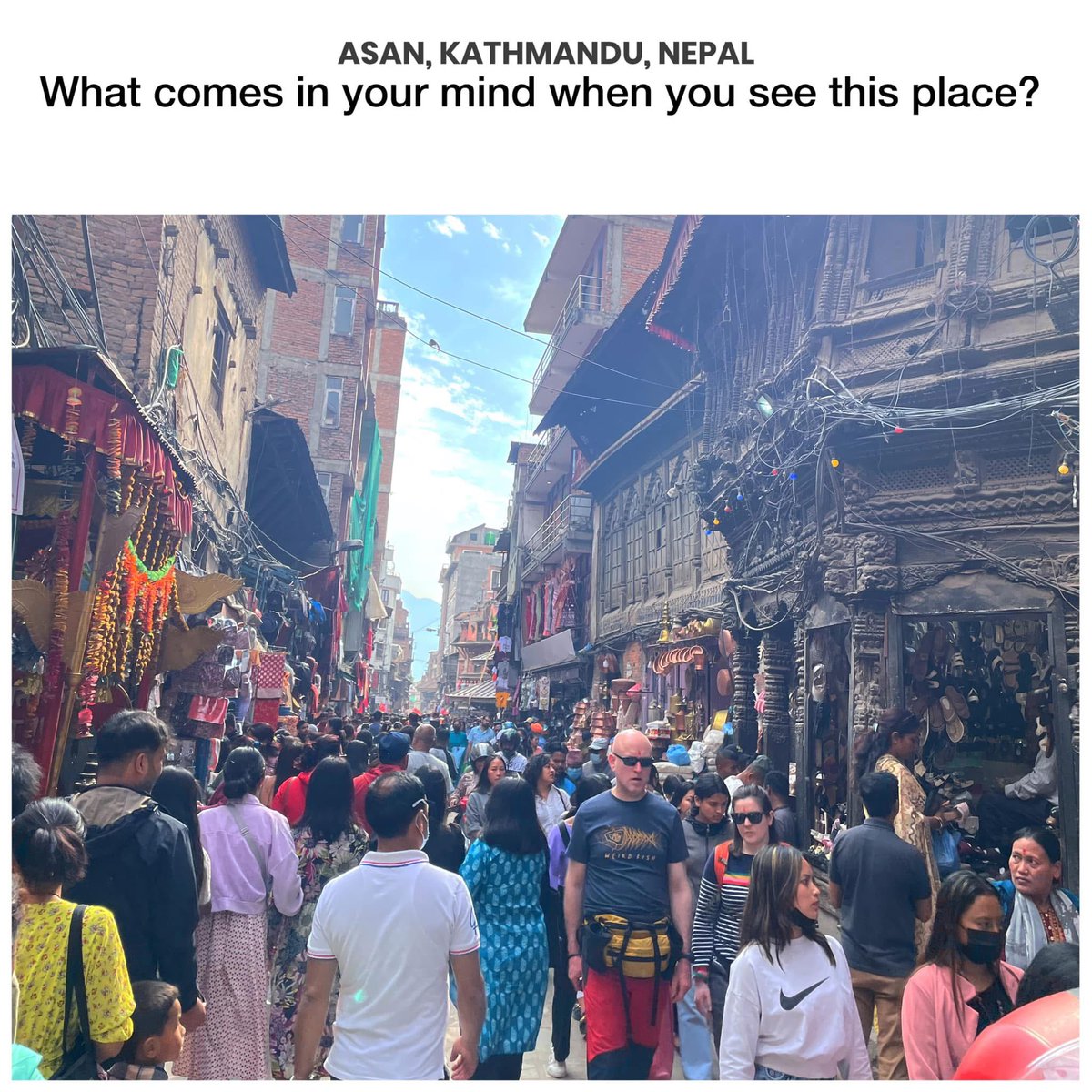 NoNext_Question's tweet image. What comes in your mind when you see this place? nonextquestion 

#asan #kathmandu #nepal #visitnepal #nonextquestion