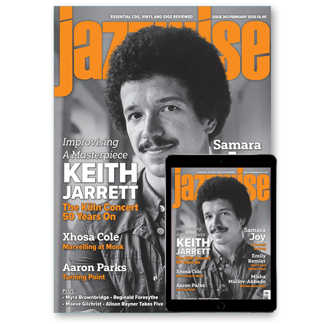 Introducing the February 2025 issue of Jazzwise, featuring Keith Jarrett, Samara Joy, Xhosa Cole, Aaron Parks, Myra Brownbridge, Misha Mullov-Abbado and more... jazzwise.com/news/article/i…