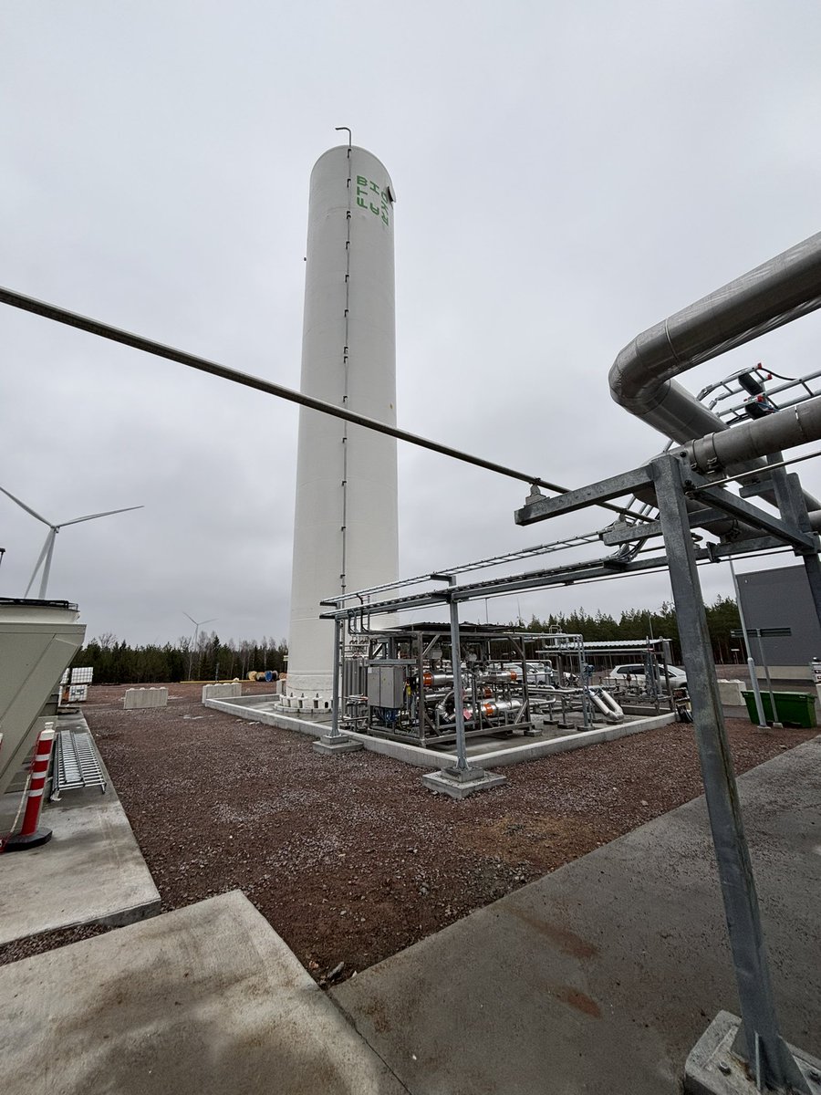 MSbiogas's tweet photo. Great visit to our latest bioLNG plant today.
#biogas #biomethane #bioLNG #renewanles https://t.co/de8vhxy5xv