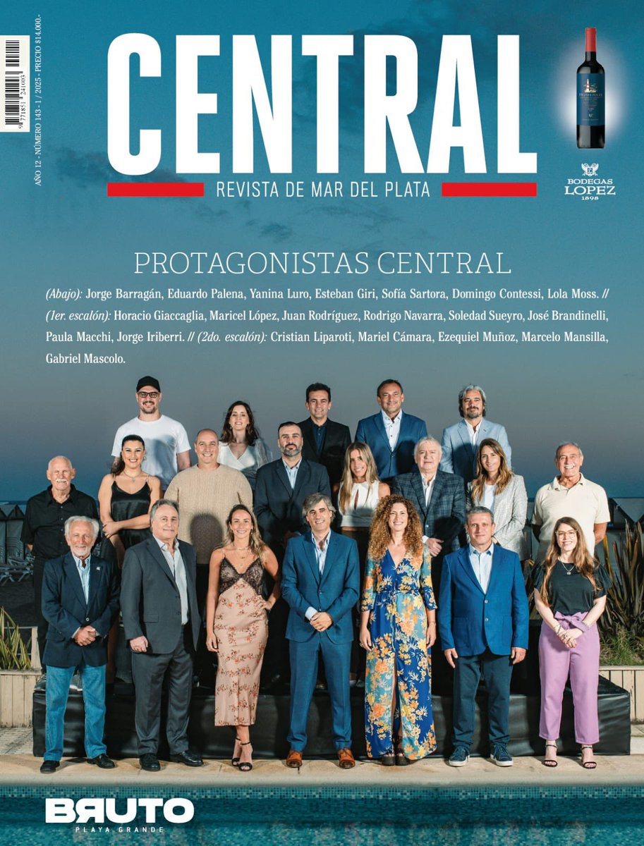 La Tapa de <a href="/RevistaCentral1/">Revista Central</a> #143, con los “Protagonistas 2024” !

La edición completa para descargar y compartir en: revistacentral.com.ar

#VamosMardelPlata👍🇦🇷

<a href="/mardelplata/">Turismo Mar del Plata</a> <a href="/clalopeztonon/">Clara López Tonón</a> <a href="/BarbaruloA/">Barba</a> <a href="/pepebasko/">PEPE BASKO</a> <a href="/marcelo29310254/">MARCELO MARCEL</a>  <a href="/yotedijeok/">Yo Te Dije 🎙</a>