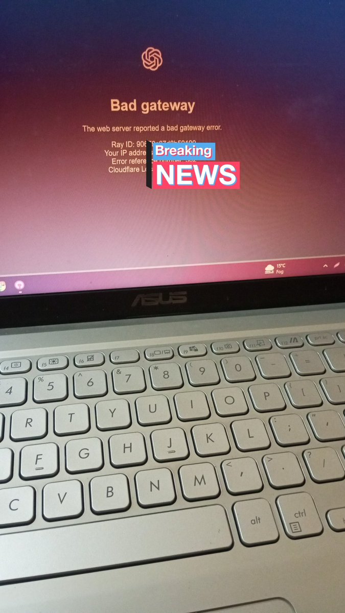 sitaramsahu_cpp's tweet image. Chatgpt Server Gateway error #ChatGPTdown