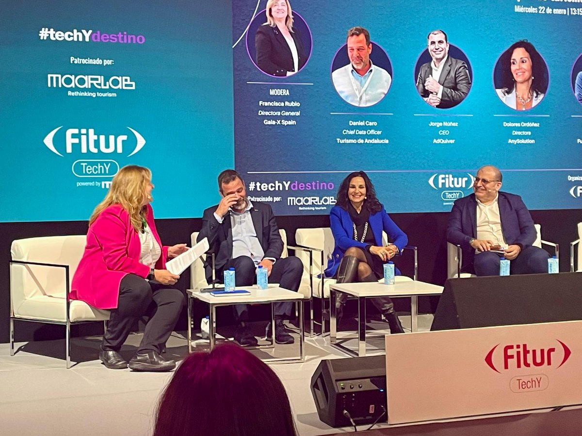 CyclOps Unveiled at #FITUR 🌍
We were honoured to present CyclOps at the #techYdestino Forum! Our partner Dolores Ordoñez shared how CyclOps will transform data management in tourism, enabling secure, interoperable, and automated solutions for seamless data sharing across sources