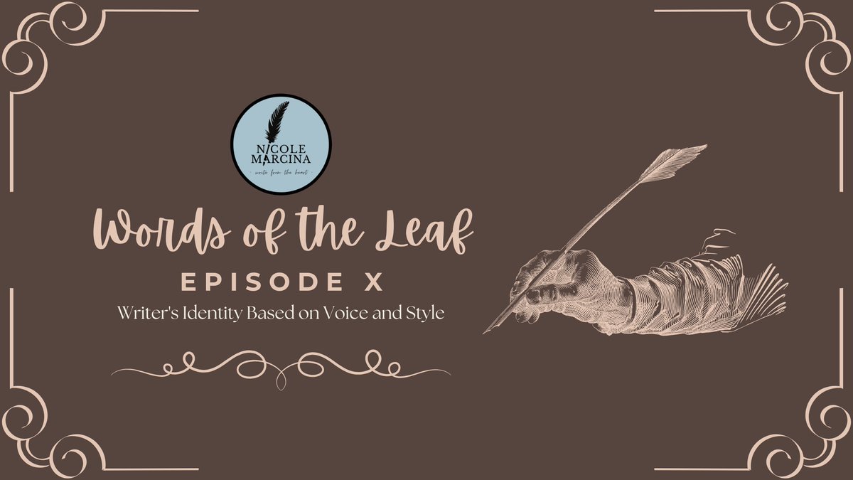 nicolemarcina's tweet photo. This week's "Words Of The Leaf" episode is all about a writer's voice and style. Hope you enjoy reading this week's post https://t.co/QUVhfFODt3 🌻

#writers #authors #writerslift #amwriting #wordsoftheleaf #writingcommunity #filipinowriters #indieauthors https://t.co/21Cei39Od0