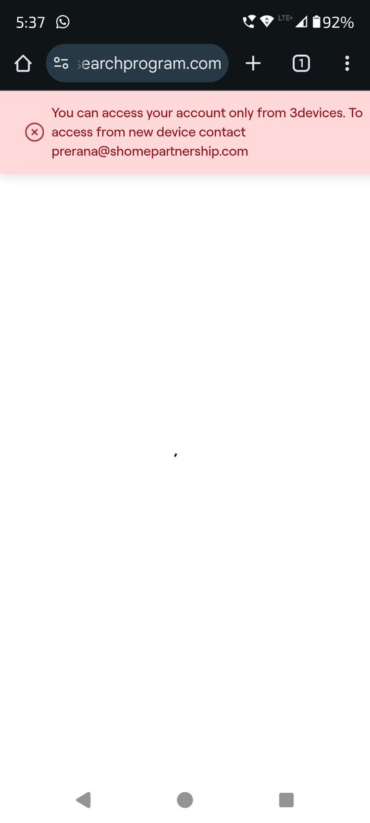 FundaTrader07's tweet photo. @AmannaPrerana @shome_rajarshi I have bought your investment checklist course. But while logging I  am getting the attached error. Please help https://t.co/GwZj5wCo5k