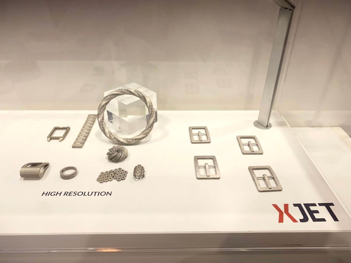 XJet_3d's tweet image. Still buzzing from @xVicenzaOro show!
Thanks to all who visited us at @ProgoldSpA booth. Your enthusiasm for our #precision metal AM tech reinforces our vision for #sustainable luxury manufacturing! Join us → zurl.co/PvwAD
#3DPrinting #AdditiveManufacturing