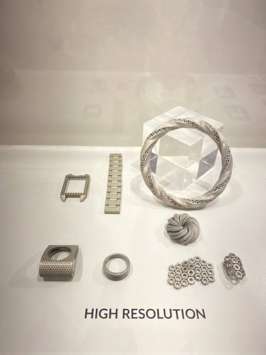 XJet_3d's tweet image. Still buzzing from @xVicenzaOro show!
Thanks to all who visited us at @ProgoldSpA booth. Your enthusiasm for our #precision metal AM tech reinforces our vision for #sustainable luxury manufacturing! Join us → zurl.co/PvwAD
#3DPrinting #AdditiveManufacturing