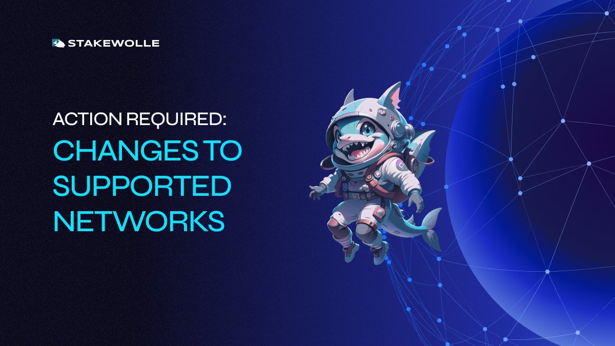 stakewolle's tweet photo. ❗️Action Required: Stakewolle Network Changes

We’re updating our validator operations to focus on delivering the best results for our delegators. As part of this process, we’ll be discontinuing validation in these networks:
➤ Nolus
➤ Rizon
➤ Juno
➤ Jackal
➤ Stargaze
➤ BitSong

What does this mean for you?
- If you’re delegating with us in these networks, make sure to redelegate your assets ASAP to avoid any interruptions.
- We’ll stop validating on Feb 24, so be sure to act before then!

Thanks for your continued trust in Stakewolle. We’re here to support you through this transition and look forward to growing with you in other networks!