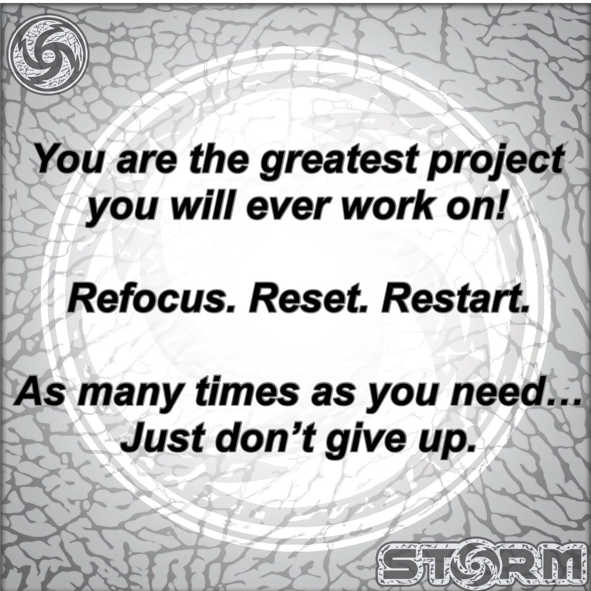 StormThomas50's tweet photo. -Thought of the Day-
If we are the greatest project, why do we quit on ourselves so much?

#morningmotivation #stormthomas  #goodmorning #motivation #inspiration #dedication #drive #determination #motivated #determined #help #advice #guidance #coach #coaching #mentor #lifecoach https://t.co/zqbOp1V8SE