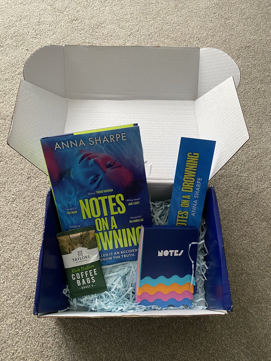 Dee (@_chapter1_page1) on Twitter photo Happy Publication Day, <a href="/Anna_Mazz/">Anna Mazzola - Updates only.</a> π₯³
#NotesOnADrowning by Anna Sharpe is out today.
Many thanks to <a href="/orionbooks/">Orion Publishing</a> for my wonderful book post! π
#BookTwitter #booktwt Happy Publication Day, <a href="/Anna_Mazz/">Anna Mazzola - Updates only.</a> π₯³
#NotesOnADrowning by Anna Sharpe is out today.
Many thanks to <a href="/orionbooks/">Orion Publishing</a> for my wonderful book post! π
#BookTwitter #booktwt