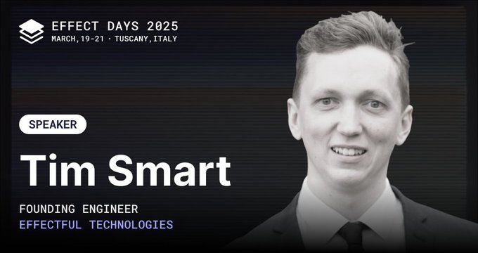 Effect Days speaker banner for Tim Smart