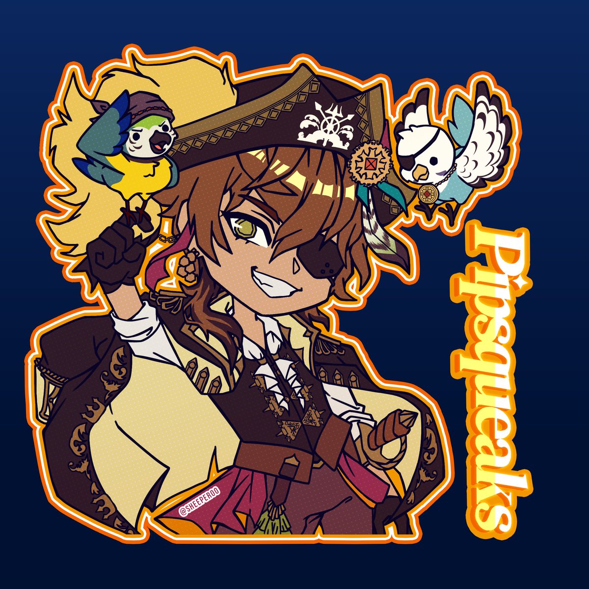 Captain with the pipsqueaks
#galeGallery