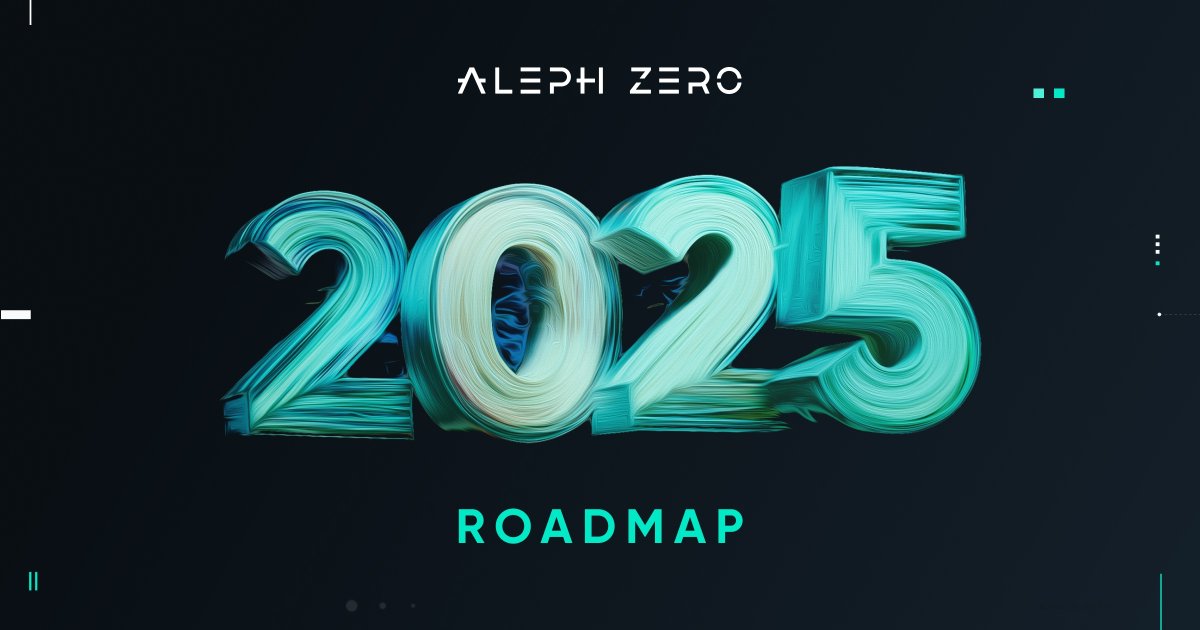 Aleph__Zero's tweet photo. 🏎 Enabling interchain privacy for all. Aleph Zero’s 2025 roadmap is here!

Dive in and learn more about what's coming. 👇 https://t.co/Fokxsu1Q3J