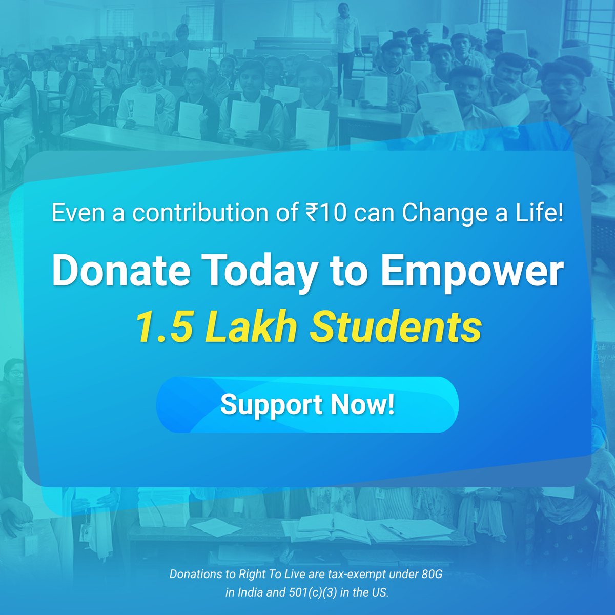 righttolive_org's tweet image. #RightToLive &amp;amp; #SankalpLearning are launching the Vacation Batch Program to help 1.5 lakh rural Government school students excel in their SSLC exams for the academic year 2025-26.

Donate now and make an impact - righttolive.org/Empower-Rural-…

#EmpowerEducation #TransformLives
