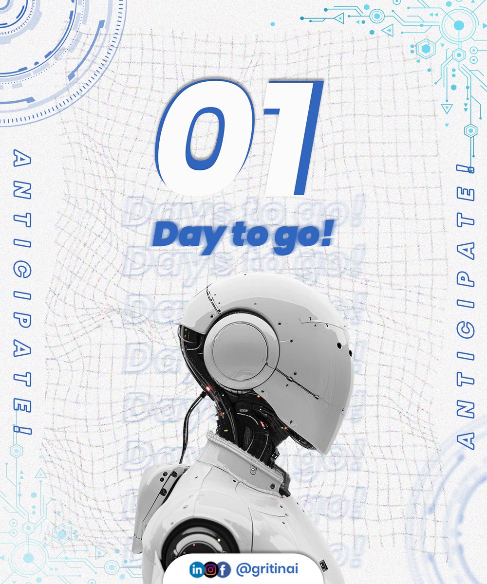 GritinAI's tweet image. Less than 24-hours to go! 🫣 Join us tomorrow for the Big Relaunch 🔥🚀
#GritinAIRevolution #AIForTheFuture #kenedeyforme #SkyNani #Trump #srchafreen