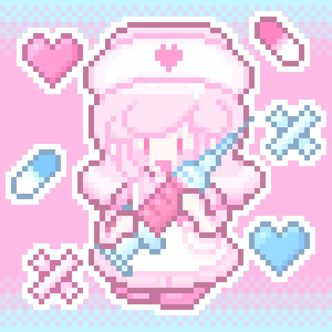「チクっとしますよ ナースなショコラちゃん! #ChocolatLaVote」|💝奈華💝𝓒𝓱𝓸𝓬𝓸𝓵𝓪𝓽(⸝ᵕᴗᵕ⸝⸝✧)໒꒱のイラスト