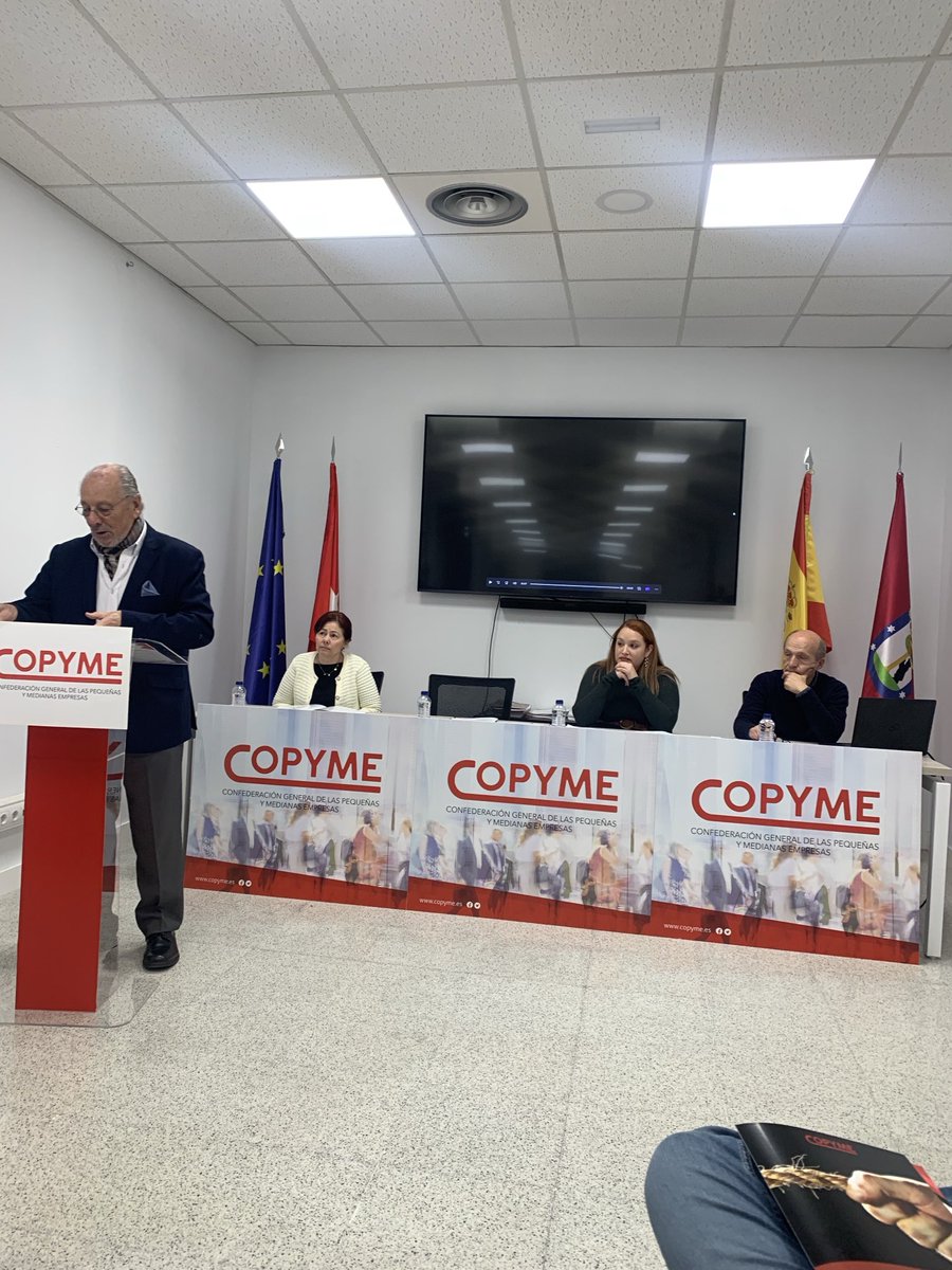 Acompañando a ⁦<a href="/copyme_/">COPYME</a>⁩  y a su presidente Salvador en su X Congreso . ⁦<a href="/Ayto_Coslada/">Ayuntamiento de Coslada</a>⁩