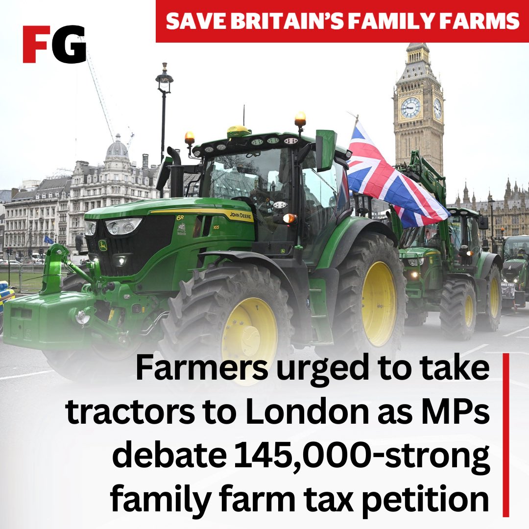 Farmers Guardian (@farmersguardian) on Twitter photo 🗣️ <a href="/LizWebsterSBF/">Liz Webster</a>: "Once we realised this important petition debate was going to happen so close to our planned demonstration on February 3, we decided that Parliament has to experience farmers' fury and determination to keep up pressure." ❌🪧
READ MORE 🔗 🗣️ <a href="/LizWebsterSBF/">Liz Webster</a>: "Once we realised this important petition debate was going to happen so close to our planned demonstration on February 3, we decided that Parliament has to experience farmers' fury and determination to keep up pressure." ❌🪧
READ MORE 🔗