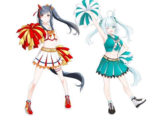 #このタグを見た人は黙ってチアガールを貼る 
