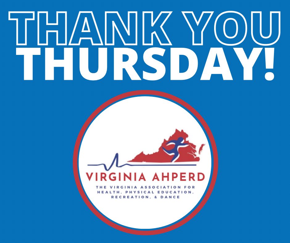 Virginia AHPERD tweet media