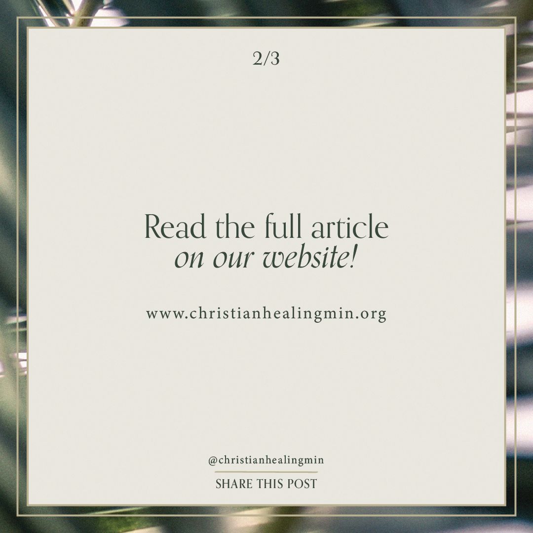Read this poignant article from Ken Polsley on God's commision for his followers to pray for healing.

shorturl.at/BexNE