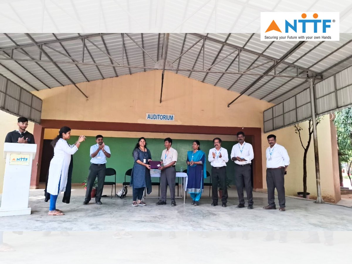 NTTFindia's tweet image. NTTF sweeps top 3 prizes at (link unavailable) Hackathon! 🏆👏 Congrats to Vivek, Tinku &amp;amp; Sushanth from CP08 batch at NEC! 🙌 Special thanks to NEC Placement Team for their support. 

#NTTFProud #HackathonWinners #InnovationAndExcellence