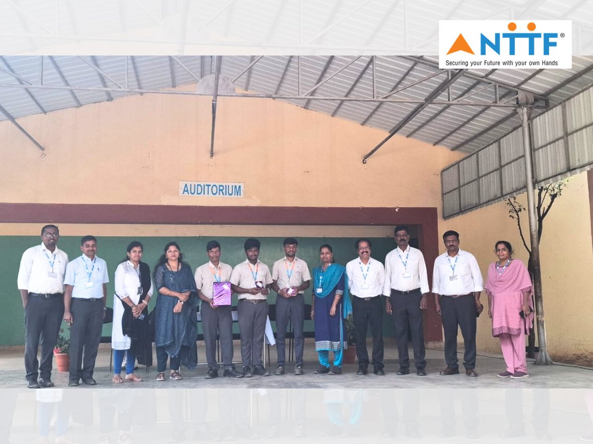NTTFindia's tweet image. NTTF sweeps top 3 prizes at (link unavailable) Hackathon! 🏆👏 Congrats to Vivek, Tinku &amp;amp; Sushanth from CP08 batch at NEC! 🙌 Special thanks to NEC Placement Team for their support. 

#NTTFProud #HackathonWinners #InnovationAndExcellence