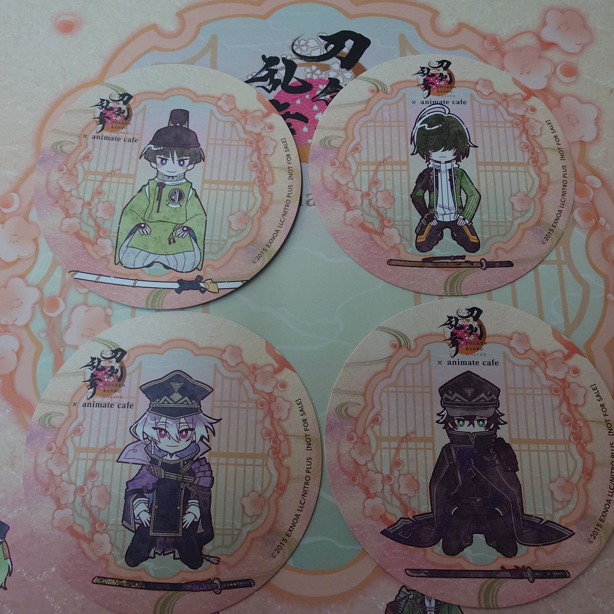 「昨日は初詣の後に、友達にお誘い頂き……久しぶりに刀剣乱舞のアニカフェへ 以前なら」|数多★のイラスト