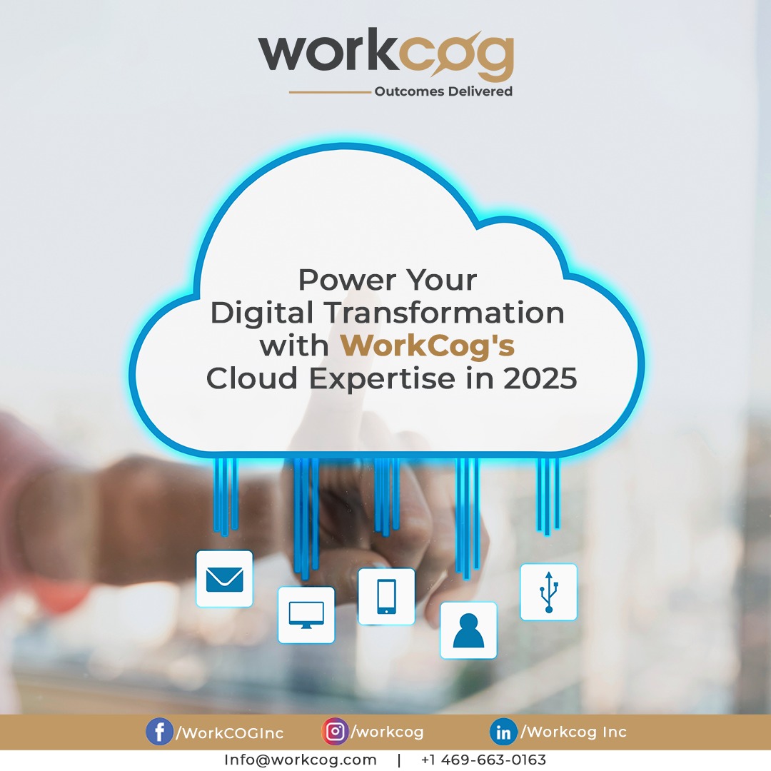 workcog_inc's tweet photo. In the age of digital transformation, cloud solutions are a must. ☁️

WorkCog helps you:

Scale effortlessly 📈
Reduce IT costs 💰
Deploy custom solutions ⚙️
Empower your business 🚀
Join the cloud revolution with WorkCog! #WorkCog #CloudSolutions2025 #DigitalTransformation https://t.co/BCpkl8GgJh