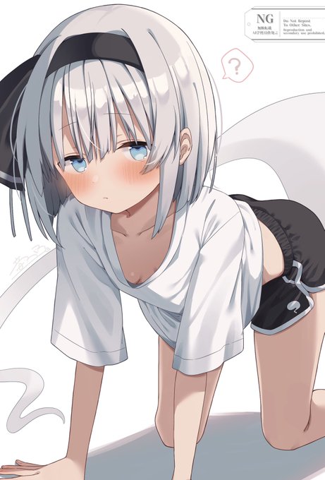 妖夢ちゃんに寄ってきてもらった版(微調整あり) 