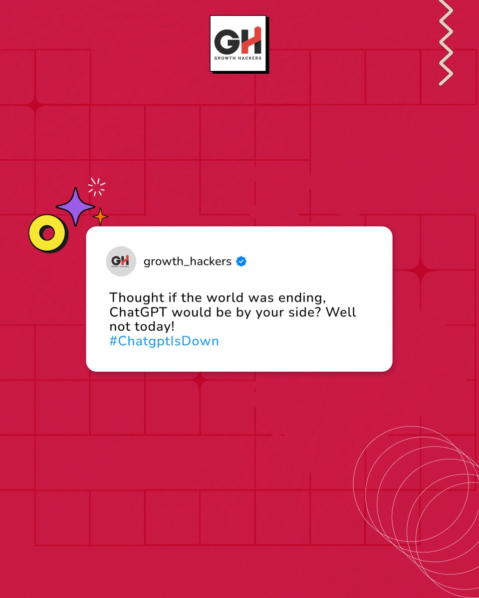 GrowthHackers_D's tweet photo. Let's all write our emails by ourselves today! 
#ChatGPT #ChatGPTisdown https://t.co/K04ZBFNzxf