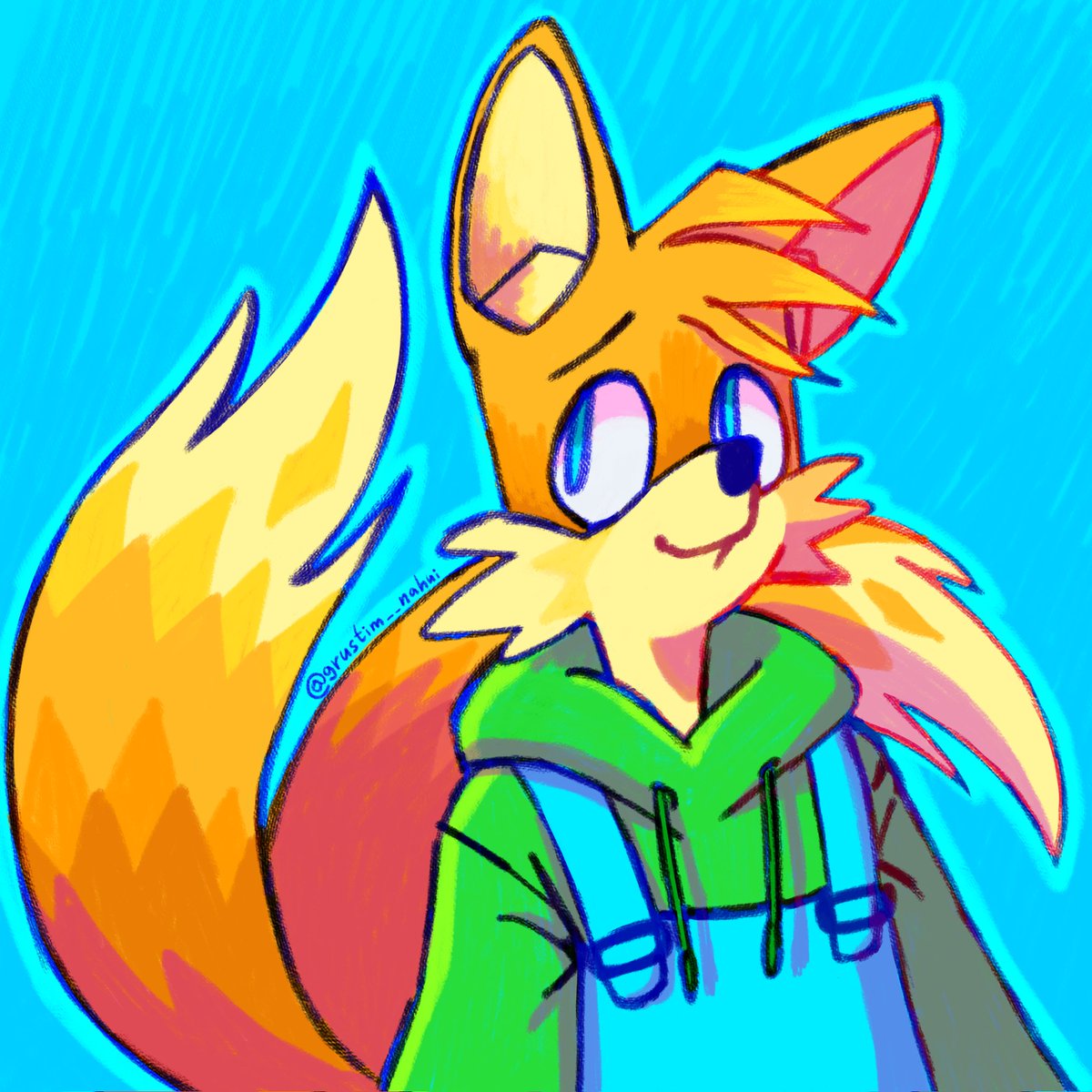 краш детства (до радуги из млп)
#tails